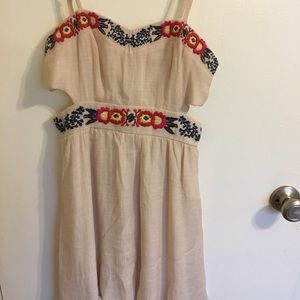 Boho mini dress